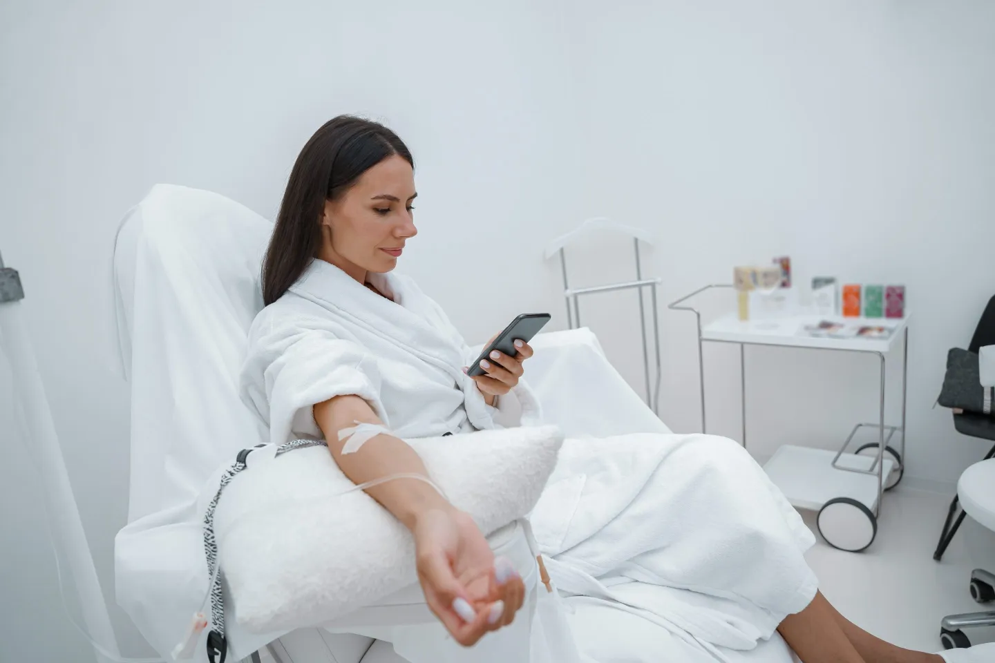 Mobile vitamin drip consultation in Peckham